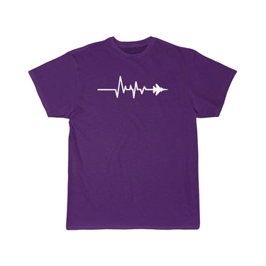 Military Fighter Jet Aircraft Heartbeat Gift Print T SHIRT THE AV8R